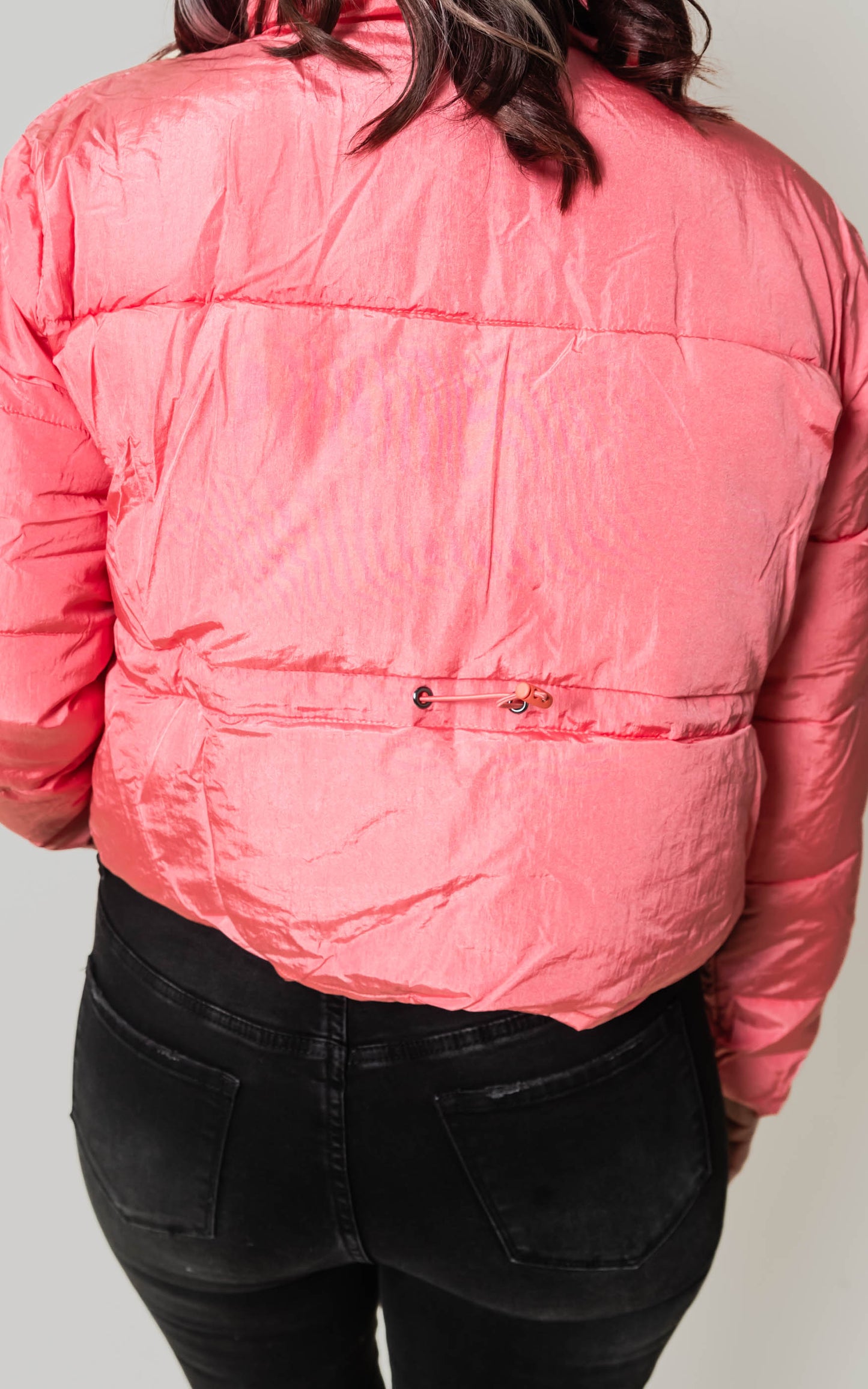 TREND TAKER PUFFER JACKET Tea Rose