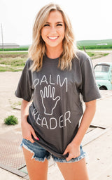 palm reader tee