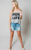 mom scoop tank top 