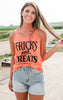 Tricks and Treats Tank | Orange** - Final Sale