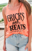 Tricks and Treats Tank | Orange** - Final Sale