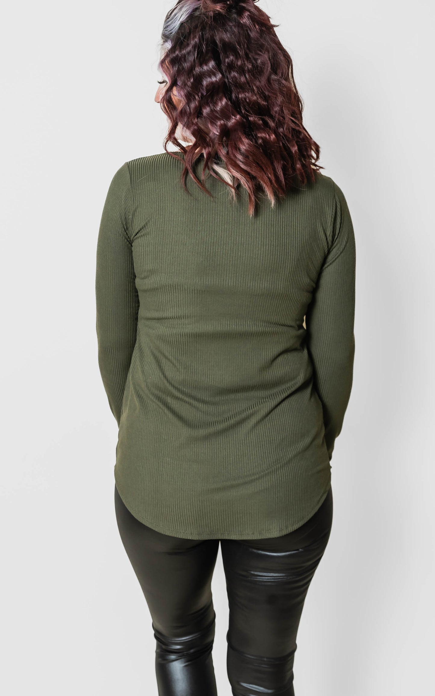 Ribbed Top w/ Thumbholes