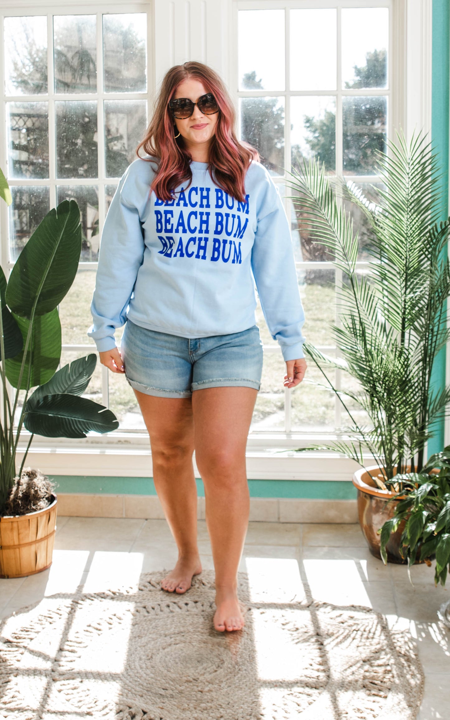 beach bum crew sweatshirt 