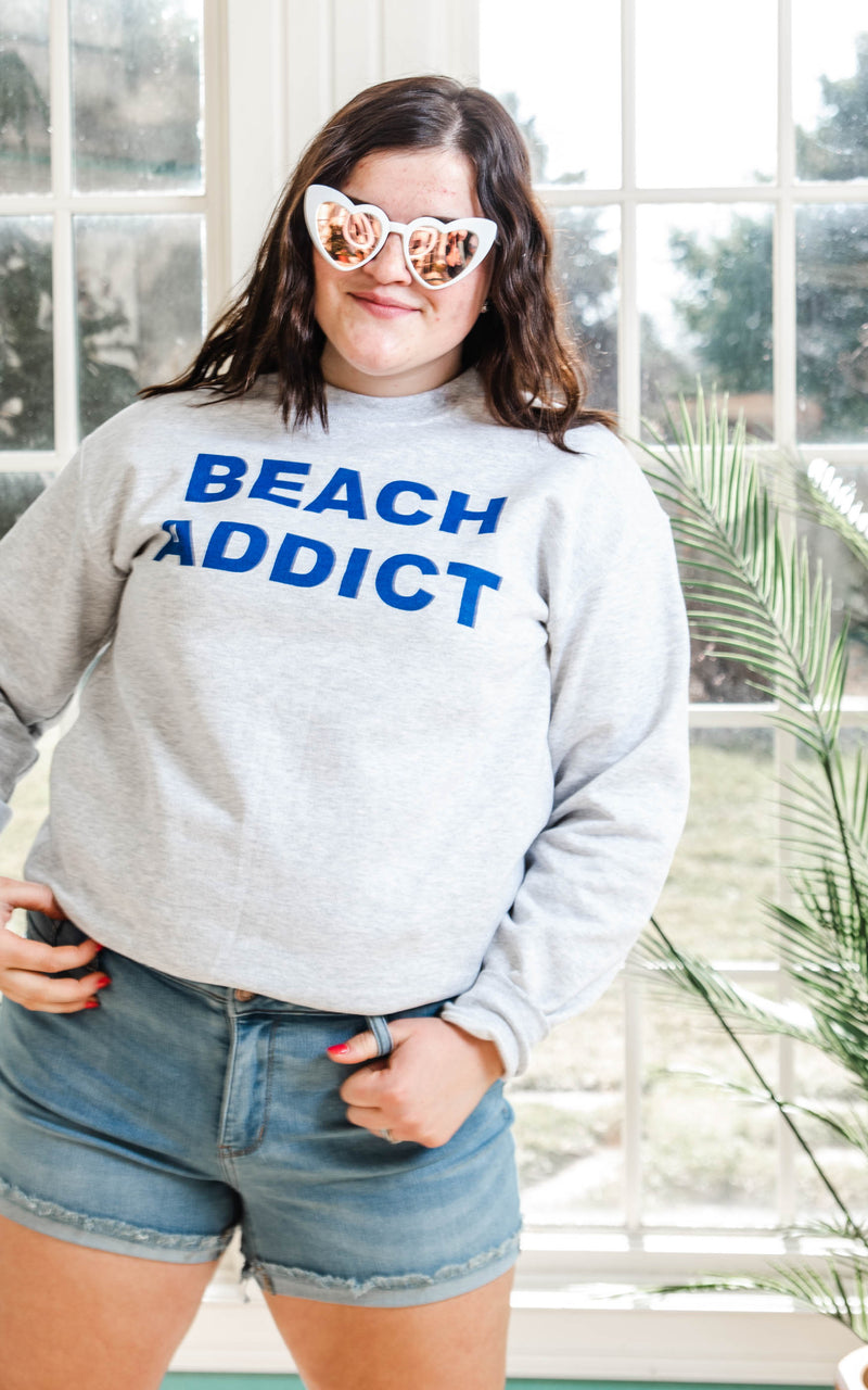 beach sweatshirt 
