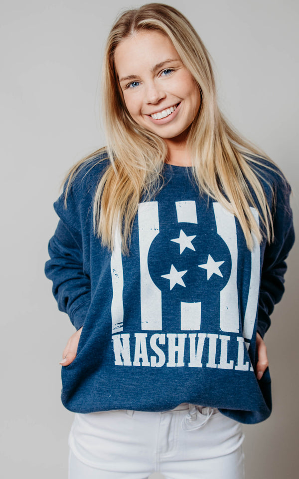 Nashville Flag Sweatshirt