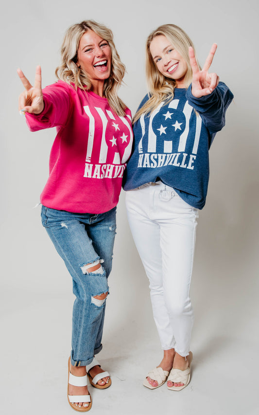 Nashville Flag Sweatshirt