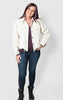 Beige Cropped Corduroy Jacket - POL