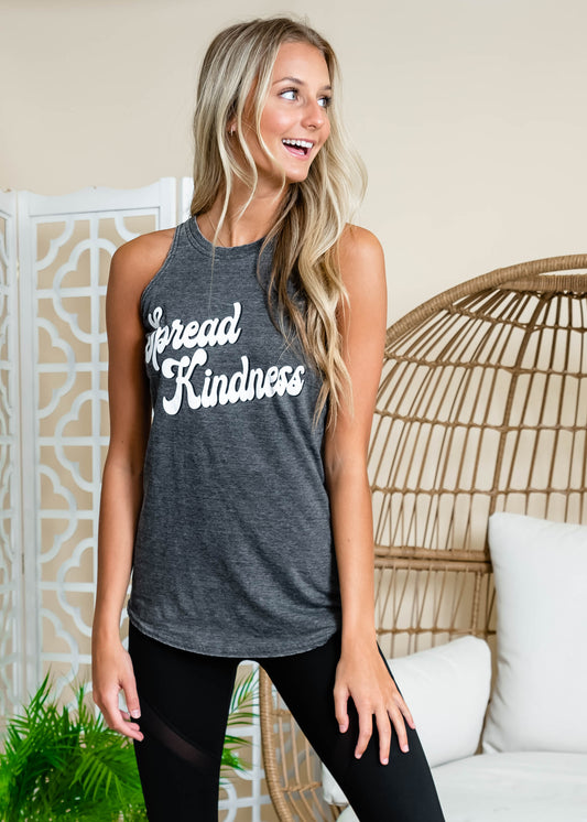  Spread Kindness Zen Tank Top, CLOTHING, BAD HABIT APPAREL, BAD HABIT BOUTIQUE 