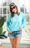 Beach Long Sleeve Top - BAD HABIT BOUTIQUE 