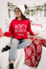 North Pole Coordinates Holiday Sweatshirt**