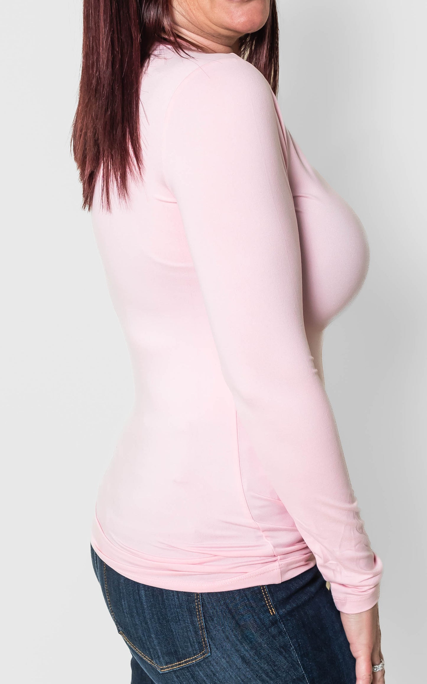 Dusty Pink long sleeve top 