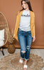 Favorite Boyfriend Cardigan Fall - Cielo - Final Sale