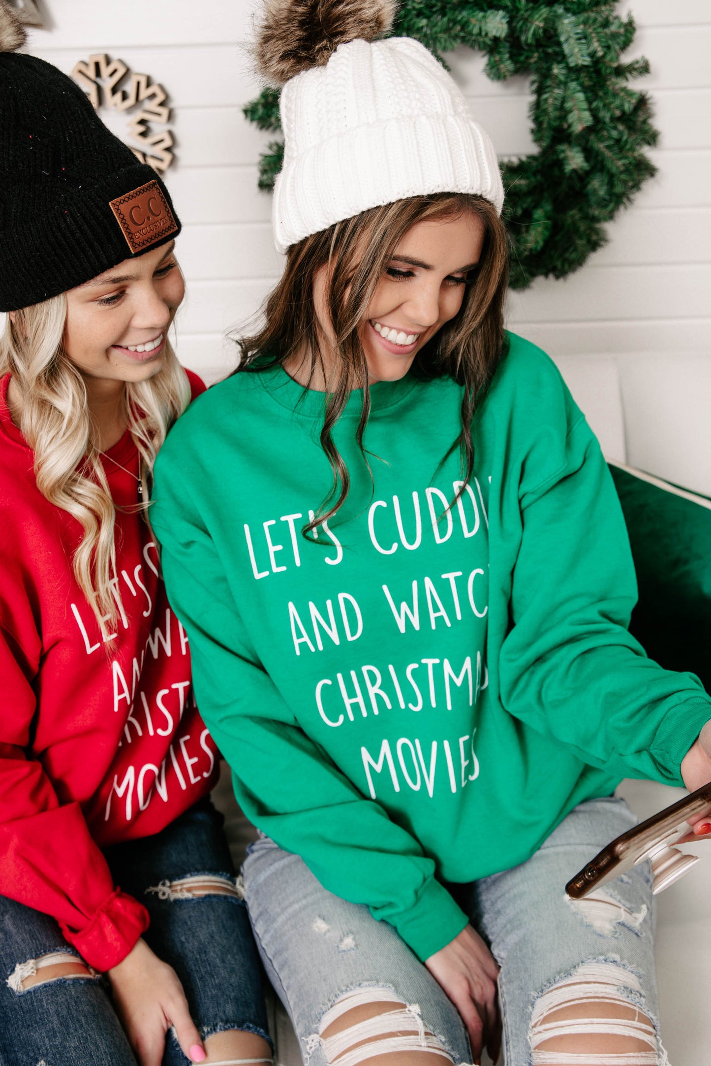 christmas movies sweatshirt 