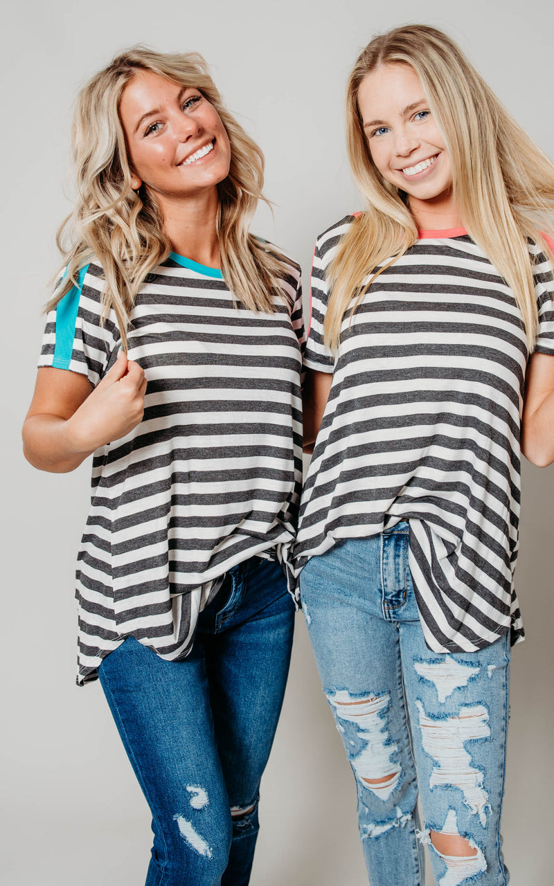 striped tops for spring 