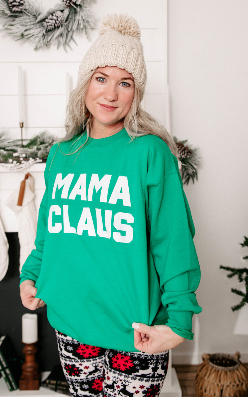 Mama Claus Sweatshirt**