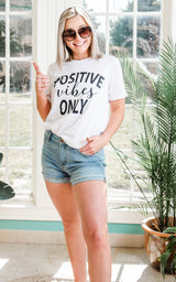 positive vibes t-shirt 