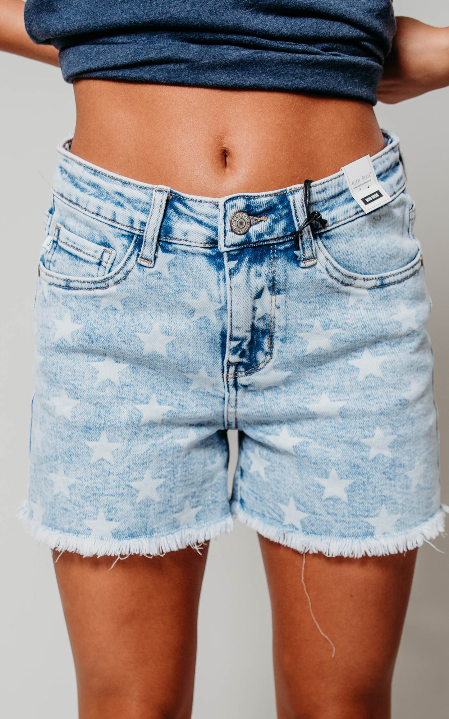 judy blue star shorts