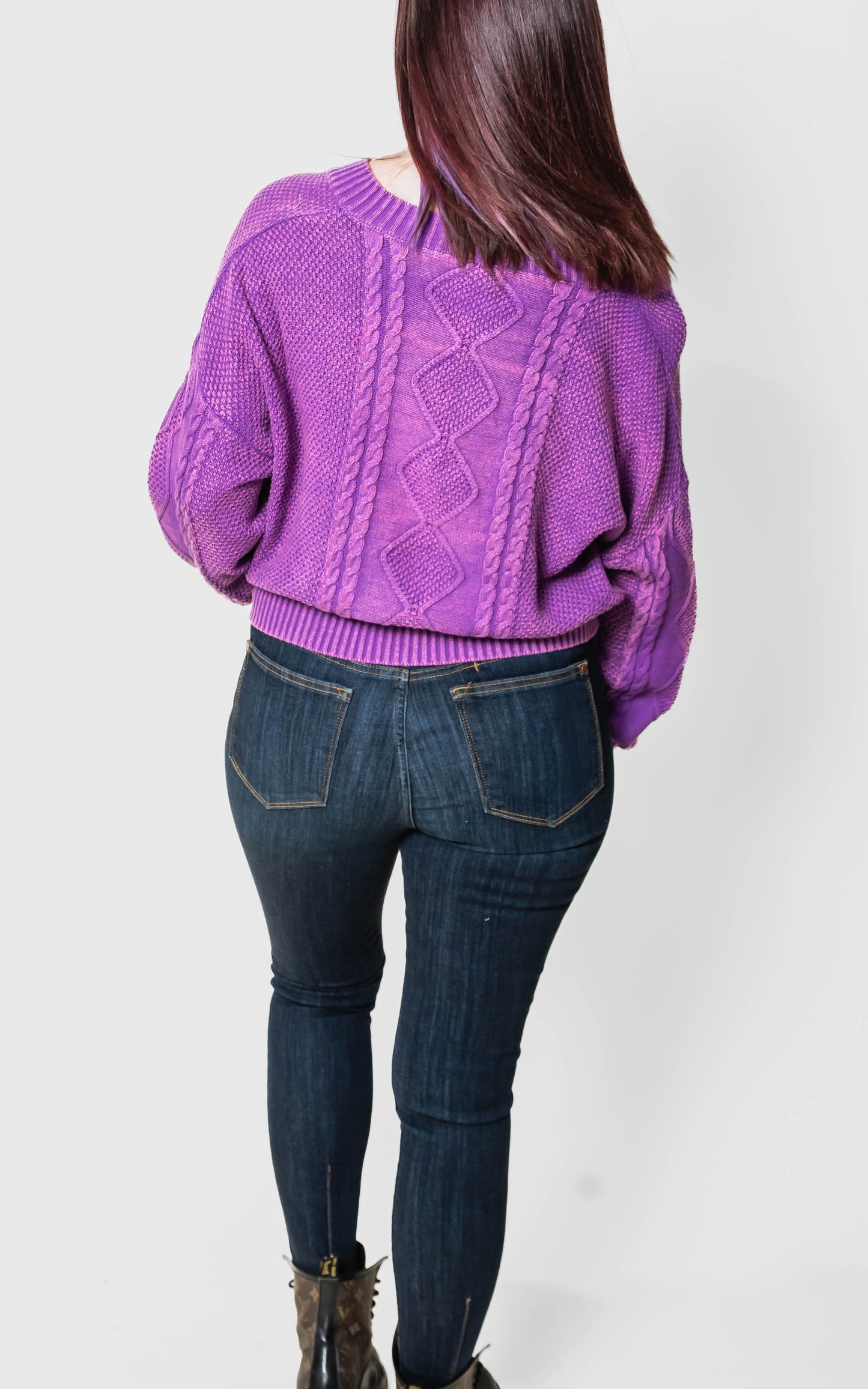 Purple sweater 