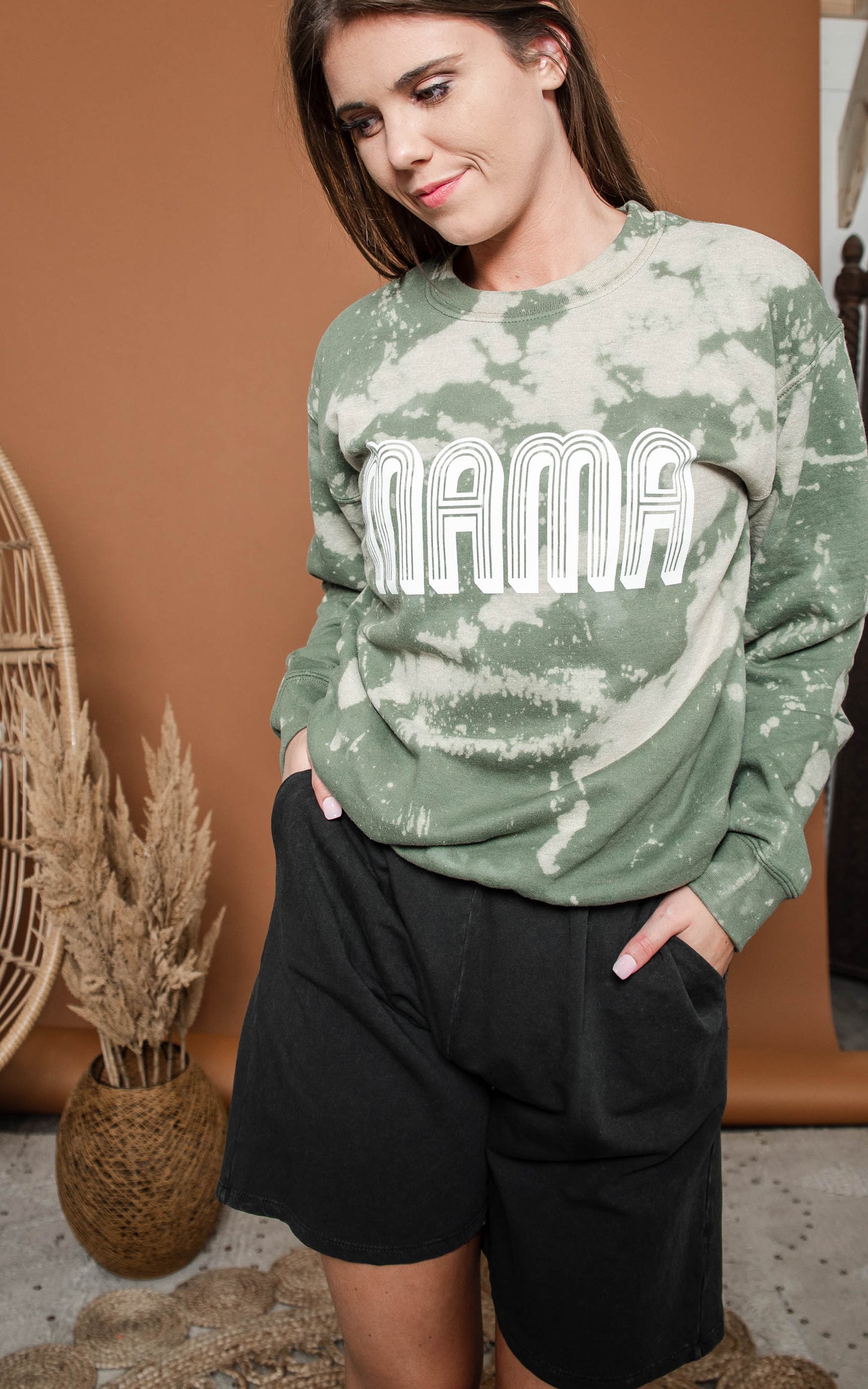 mama crew sweatshirt