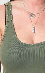 Studded Tank Top - POL
