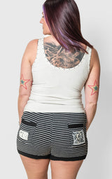 Ivory Studded Tank Top - POL