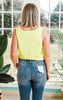 neon yellow tank 