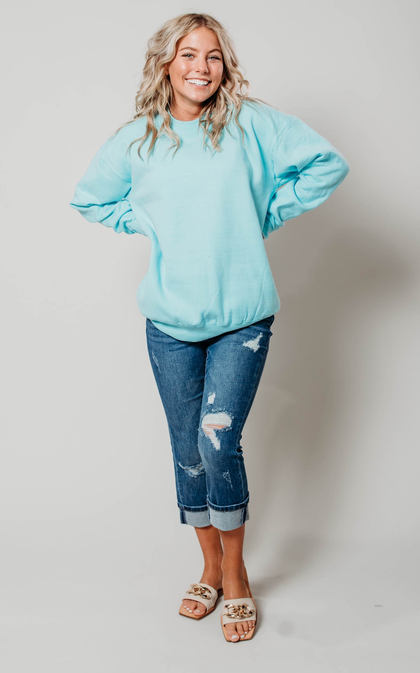 Be Bold Fleece Crew Sweatshirt - Preorder