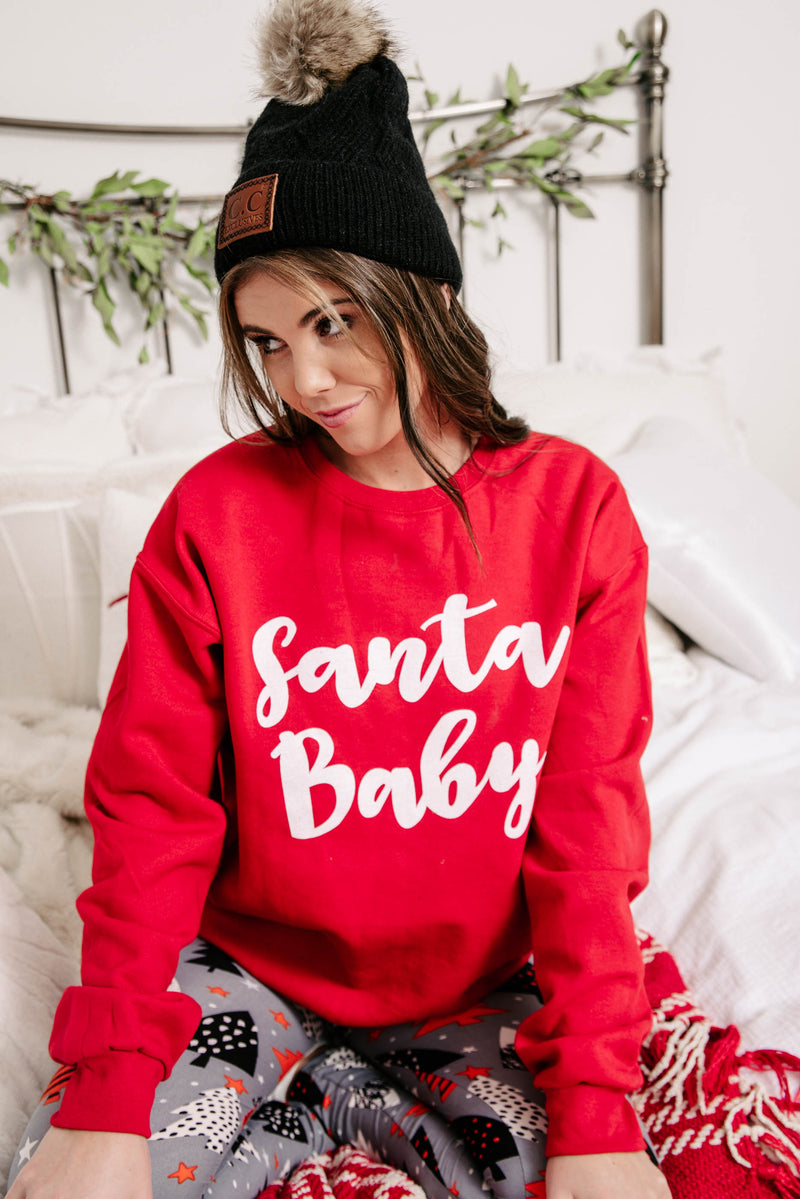 santa baby sweatshirt 