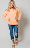 orange sweatshirt 