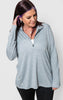 Adidas - Women's Lightweight Mélange Quarter-Zip Pullover