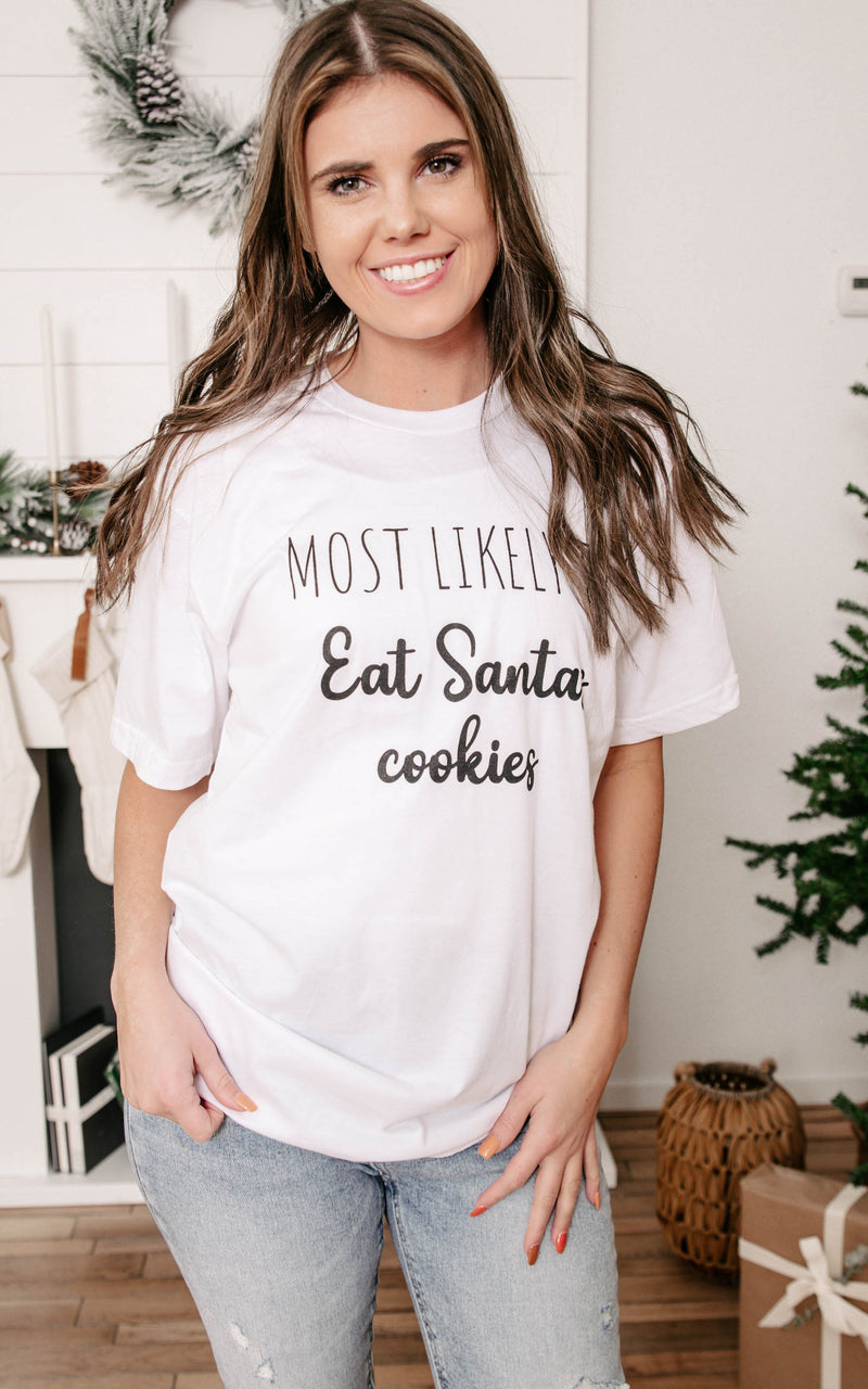 most likely to eat santa's cookies 