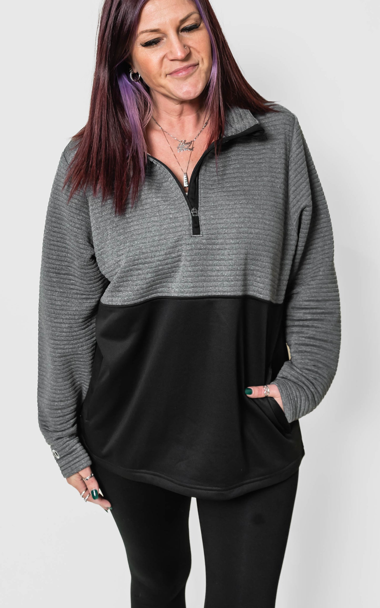 Holloway Women's 3D Regulate Quarter-Zip Pullover