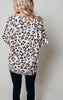 animal print blouse 