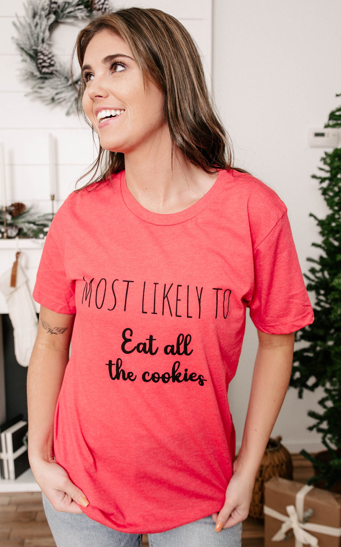 Most Likely to Eat All the Cookies T-Shirt** - Final Sale