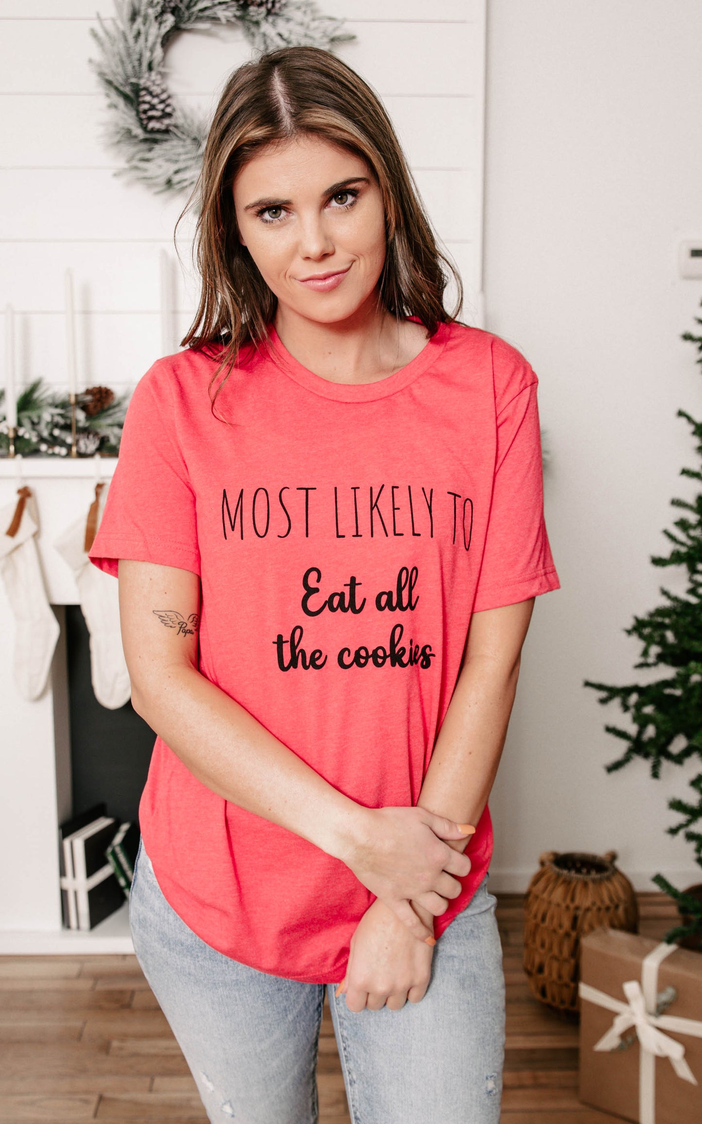 Most Likely to Eat All the Cookies T-Shirt** - Final Sale