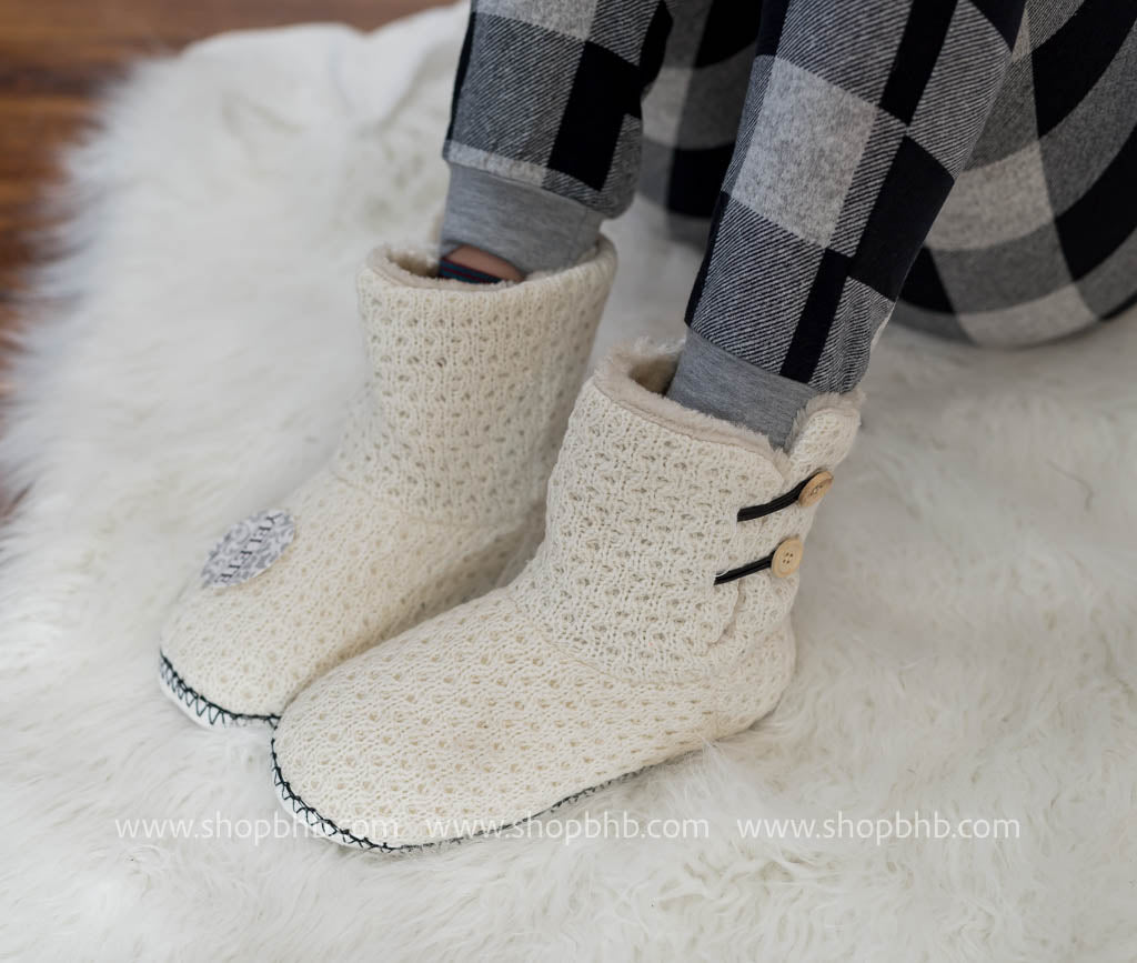 YELETE KNIT SLIPPERS - FINAL SALE