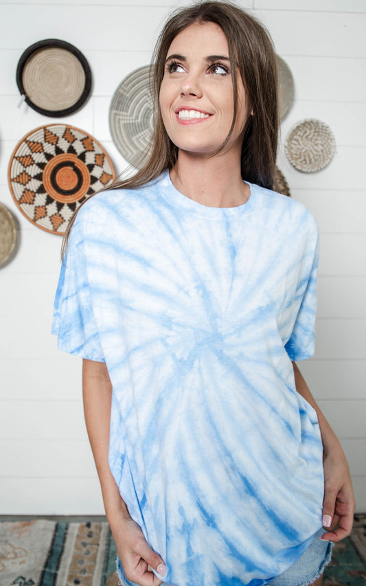 SPIRAL TIE DYE TEE