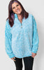 Sapphire Epic Sherpa Quarter-Zip Pullover