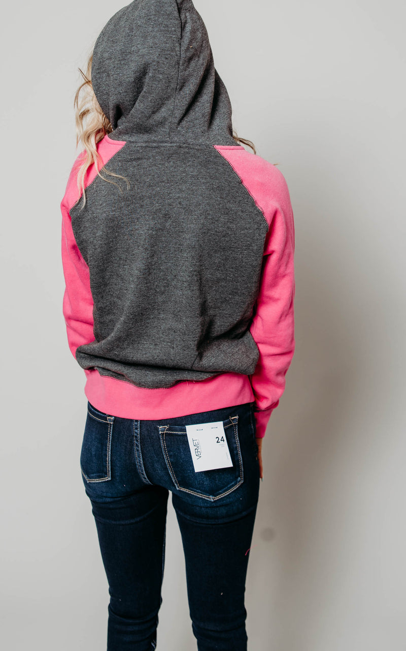 Campaholic Two-Toned Hoodie