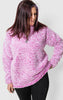 Magenta Epic Sherpa Quarter-Zip Pullover