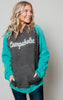 Campaholic Hoodie - Teal**