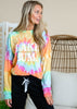  Tie Dye Lake Bum Long Sleeve Top, CLOTHING, BAD HABIT APPAREL, BAD HABIT BOUTIQUE 