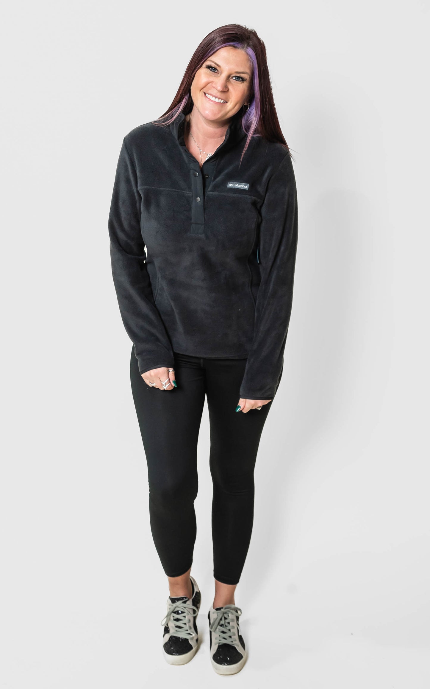 Black Columbia - Women’s Benton Springs™ Half-Snap Pullover