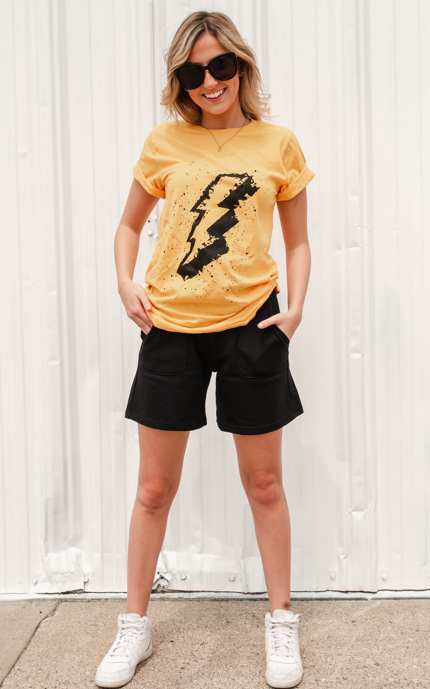 Lightning Strikes Graphic Tee**