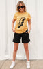 Lightning Strikes Graphic Tee**