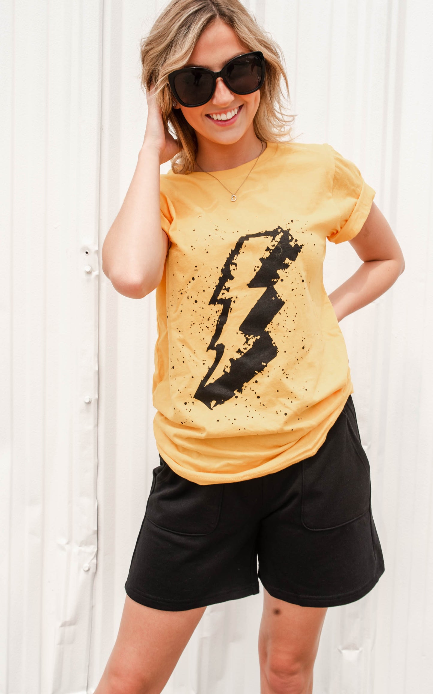 Lightning Strikes Graphic Tee**