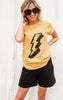 Lightning Strikes Graphic Tee**