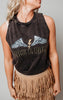 black rock & roll tank top