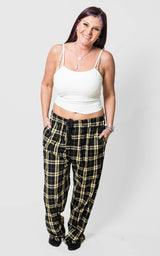 The Jessica Jammie Pants Black/Gold*