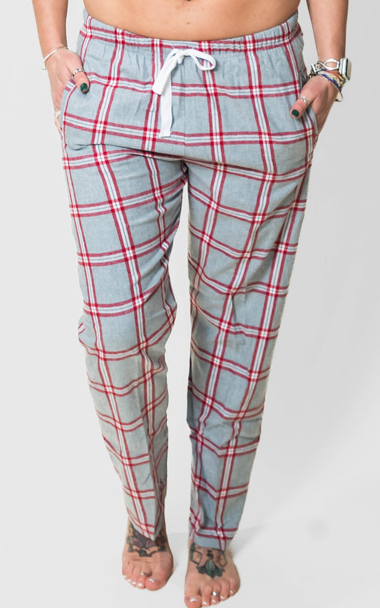 The Jessica Jammie Pants  Red Oxford*